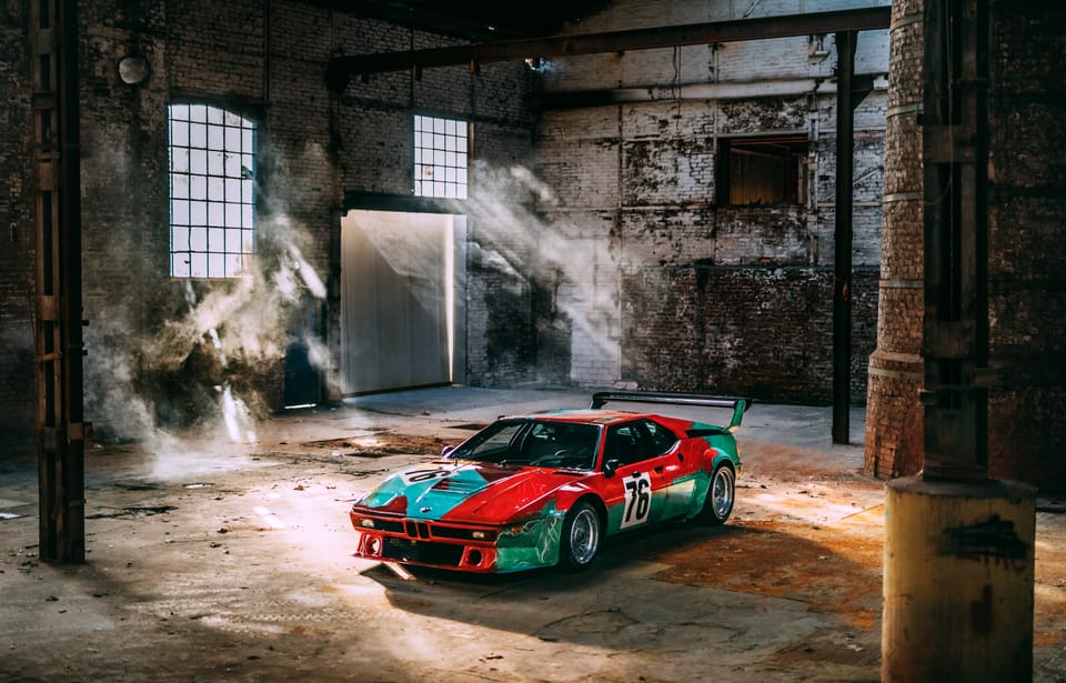 Andy Warhol's Iconic BMW M1 Showcased at Art Dubai as Part of Global Anniversary Tour