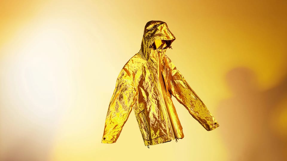 Vollebak's Full Metal Jacket Gold Edition: A Fusion of Advanced Materials and Futuristic Design