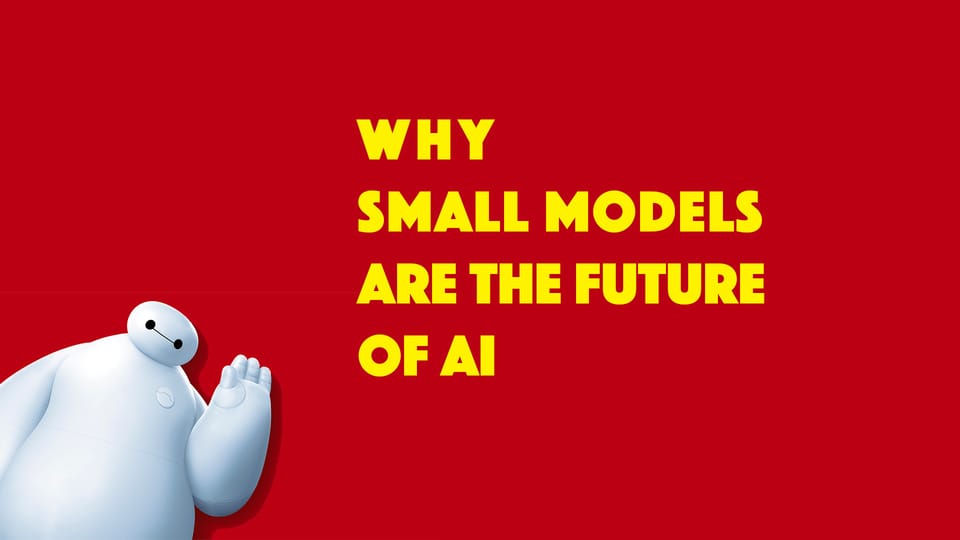Small Language Models: Why Less Might Actually Be More in AI's Next Chapter